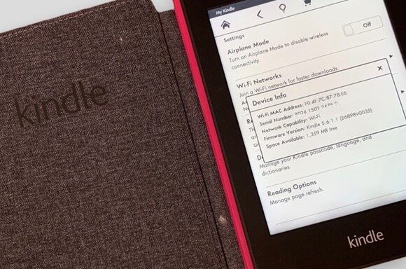 Amazon Kindle PaperWhite with Cover