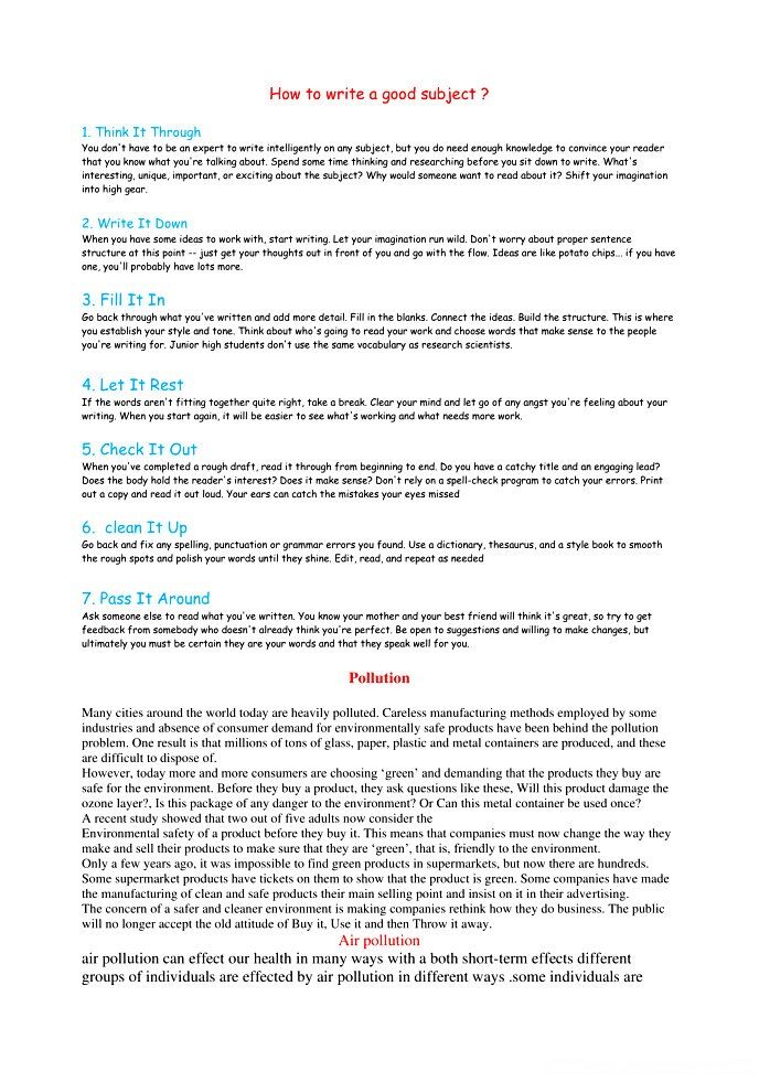 Writing-samples-different-essays-lesson