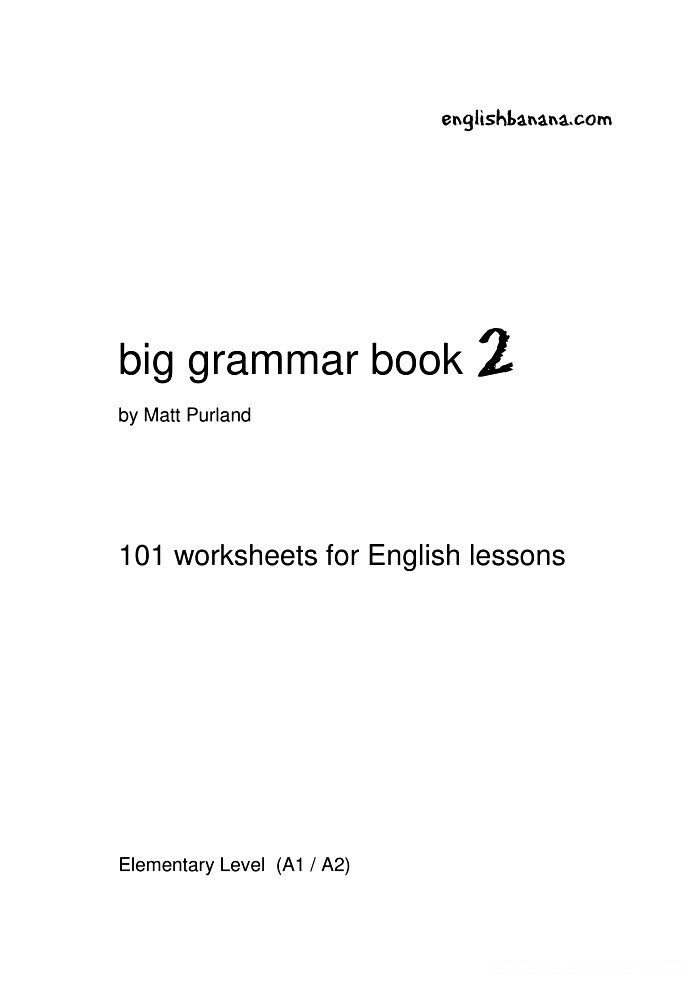 19 big grammar 2 ESL Book