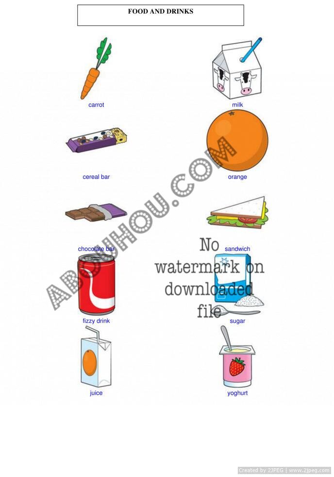 carrot cereal bar chocolate bar fizzy.doc
