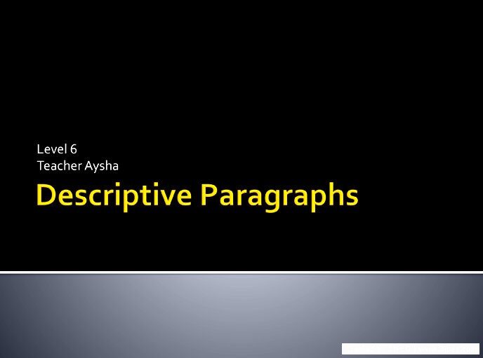 writing-descriptive-paragraph-lesson.